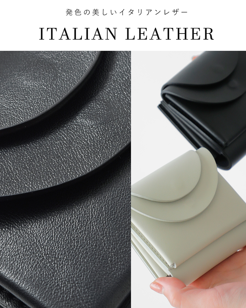 irose イロセ イタリアンレザー フォールド 2F ウォレット “FOLD 2F