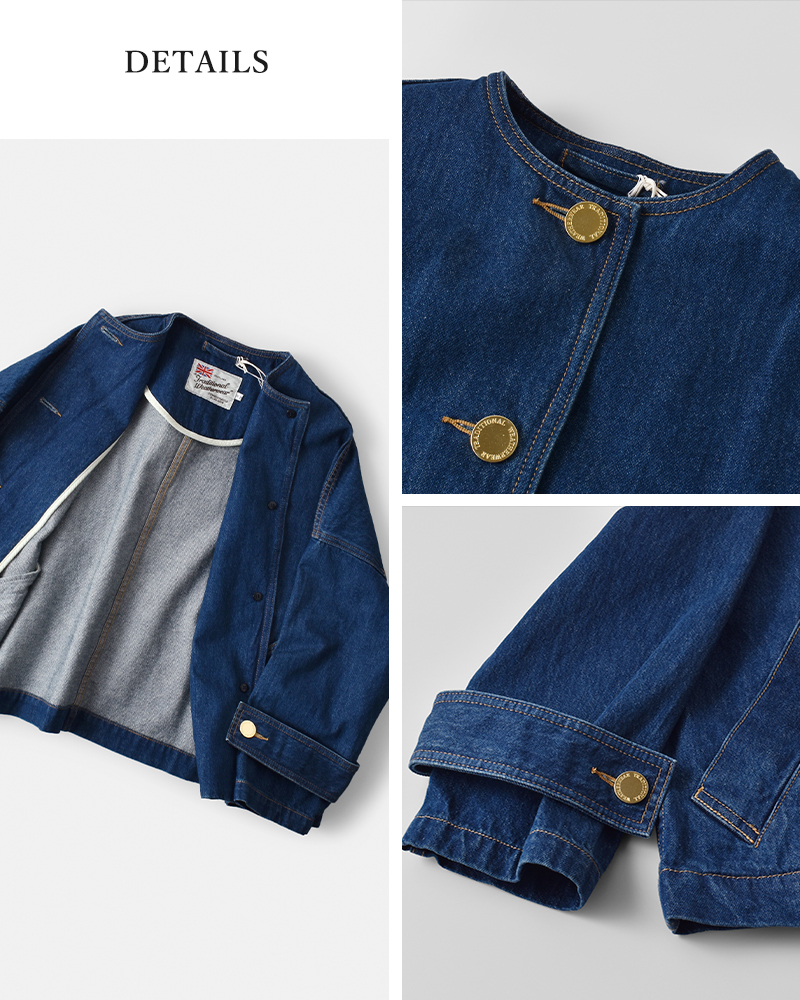 Traditional Weatherwear デニムコート 取り外しライナー Traditional
