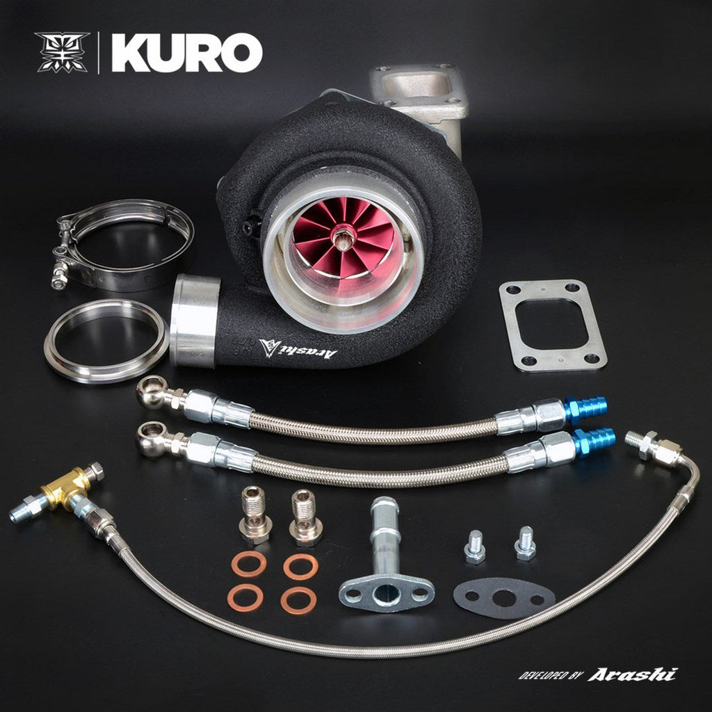 Arashi Dynamics KURO TURBO GTX3582R Gen2 T3 0.82 A/R Stainless