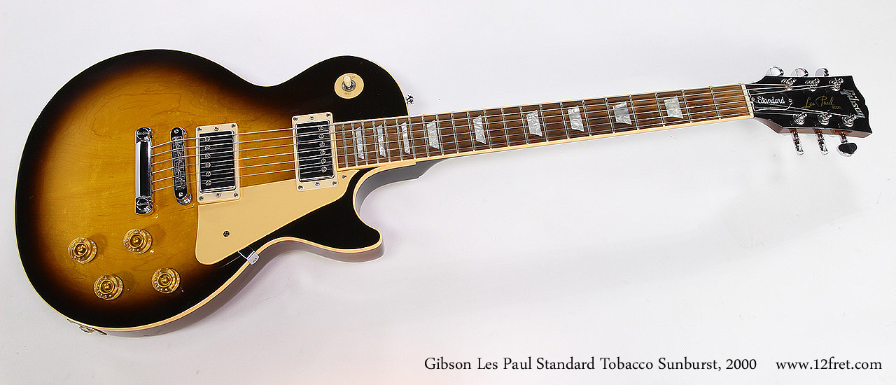 Gibson Les Paul Standard Tobacco Sunburst, 2000