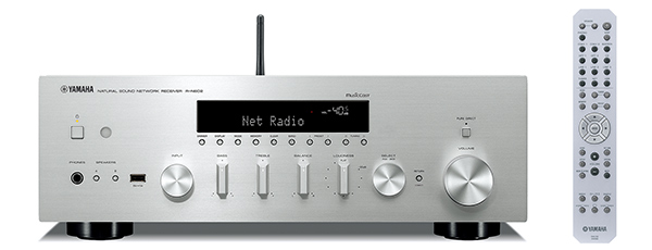 ネットワーク機能、D/Aコンバーター、ワイドFM/AMチューナーを搭載し