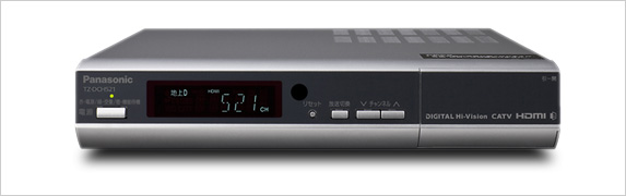 主な仕様 | TZ-DCH821 | セットトップボックス | 商品一覧 | CATV関連