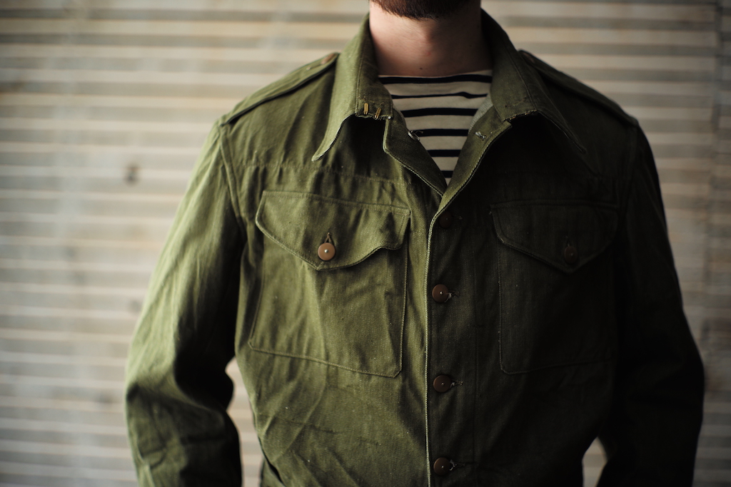 British Army Green Denim Blouses | ARCH アーチ - Sapporo / Tokyo
