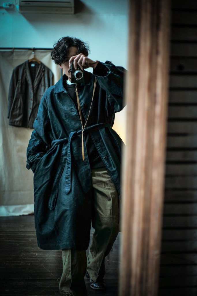 OUTIL BLACK INDIGO MOLESKIN | ARCH アーチ - Sapporo / Tokyo