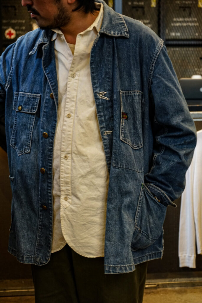 FRANK LEDER / 60's VINTAGE BEDSHEET OLD STYLE SHIRTS | ARCH 米村屋