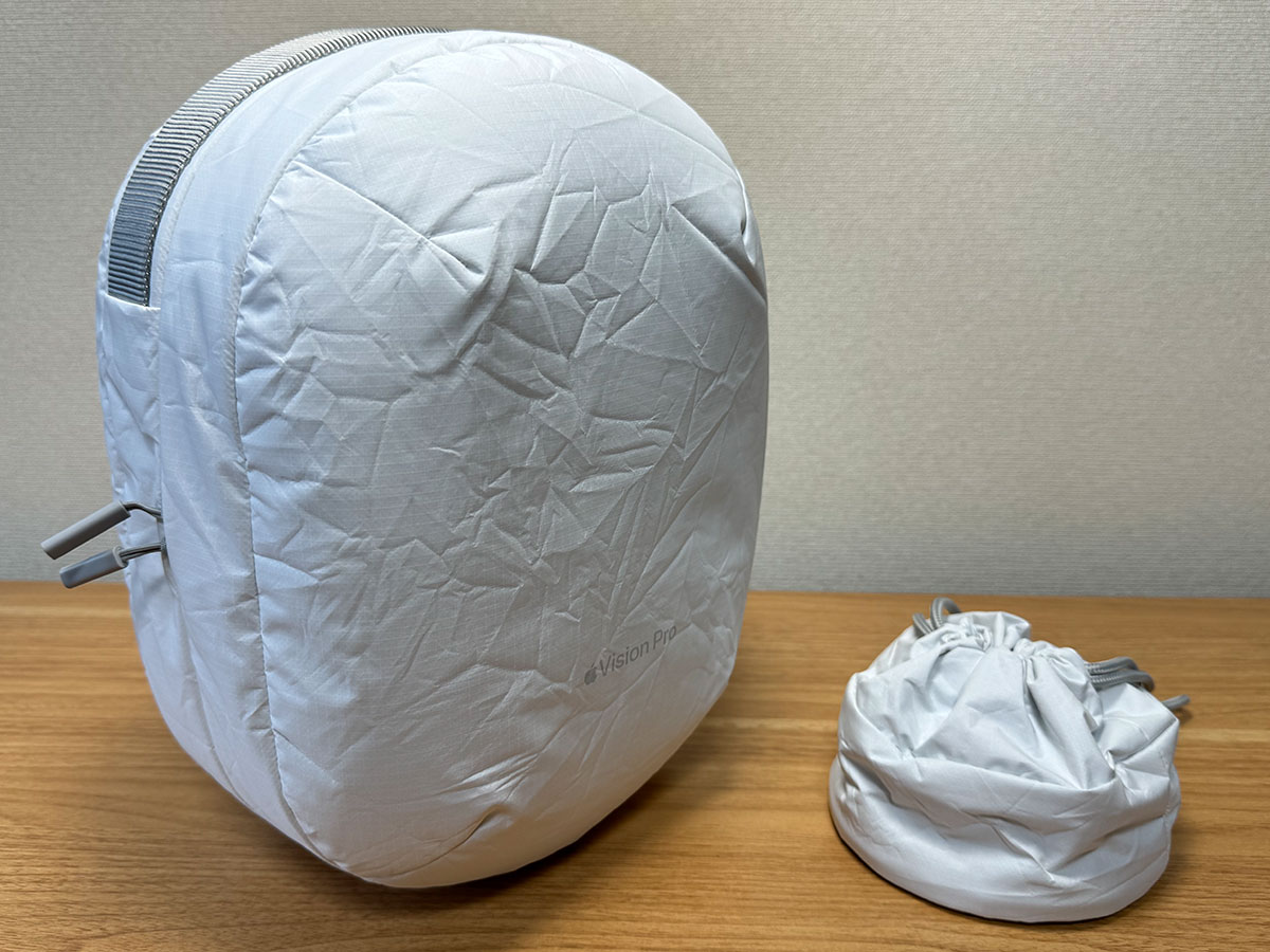 レビュー】Apple純正 Apple Vision Proトラベルケース | アイアリ