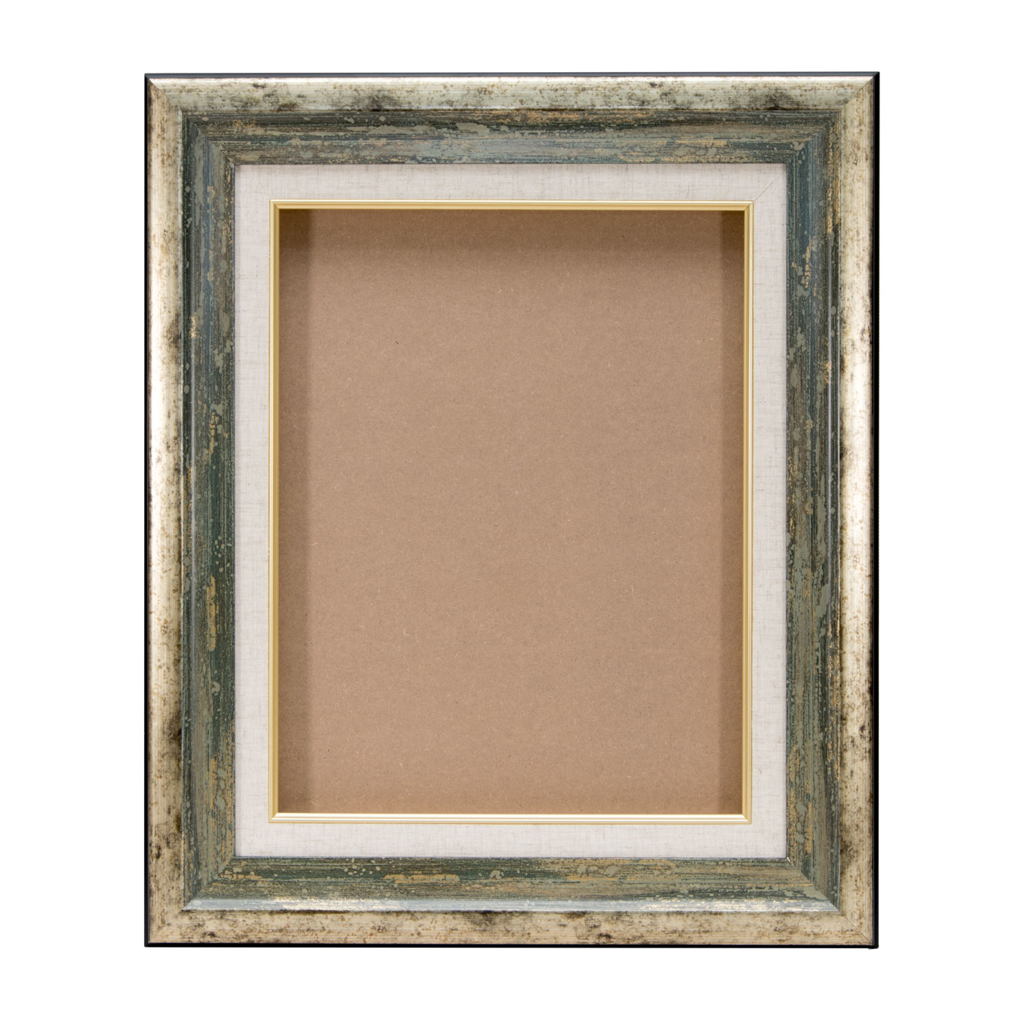 90mm広額縁 グレー系アンティークゴールド 133 | 額縁の通販 アート