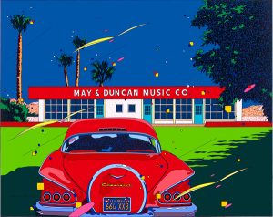 鈴木英人-EIZIN SUZUKIのイラスト版画（リトグラフ・シルクスクリーン