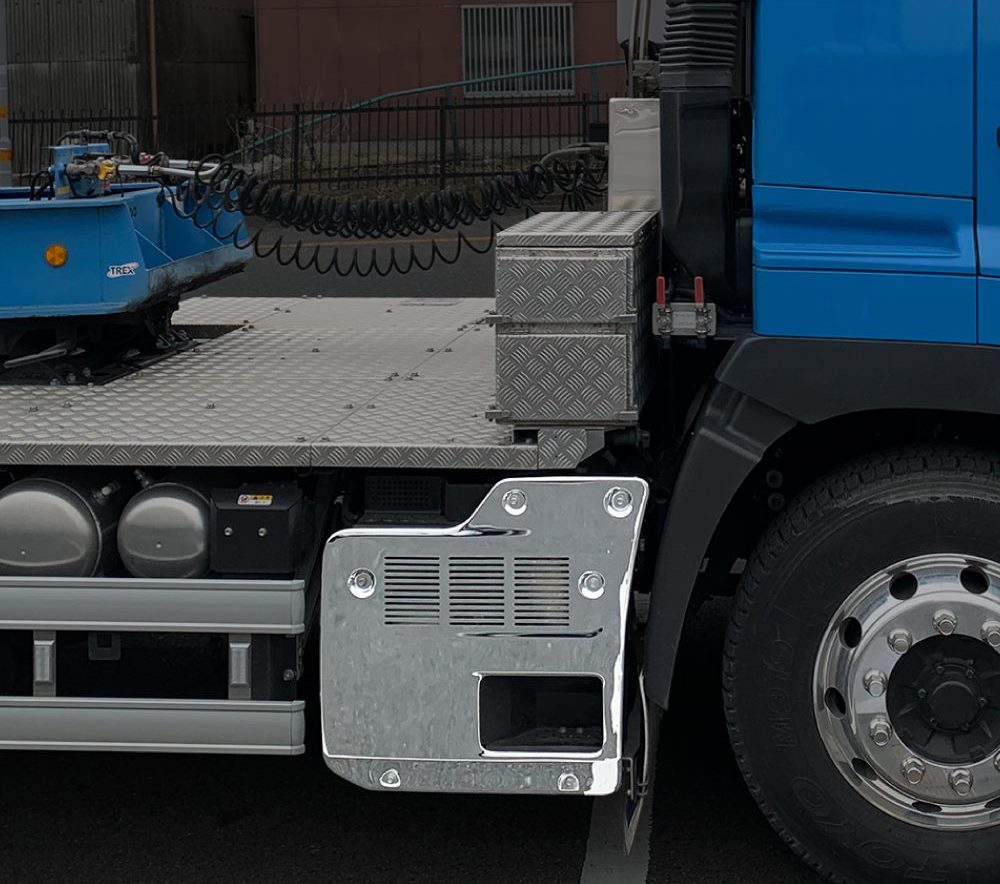 アートフレンドオンラインストア / JET メッキ マフラーカバー 日野