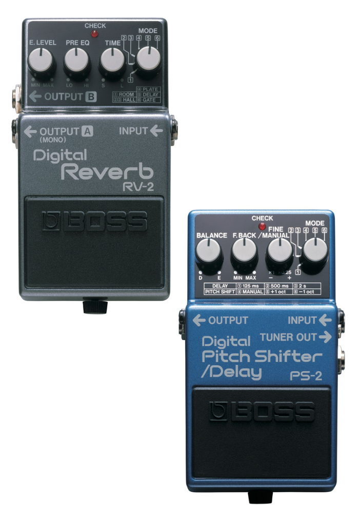 BOSS RV-2 Digital Reverb 日本製 BOSS RV-2 ビンテージ 日本製 RV-2