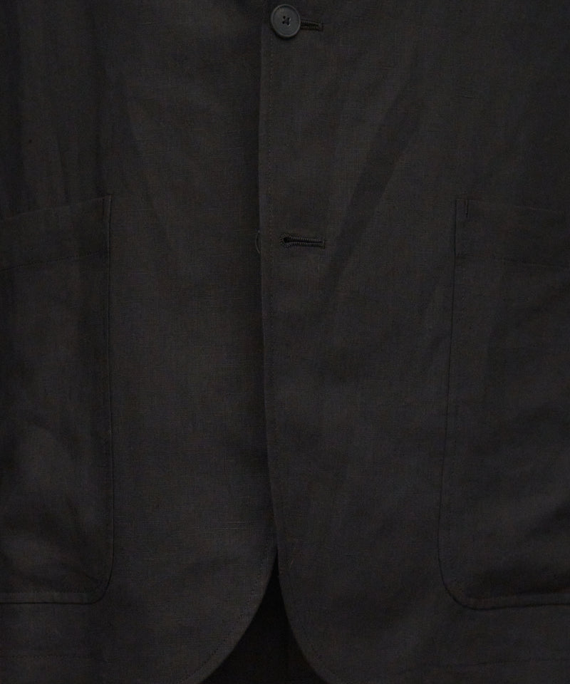 SILK LINEN MIXING | TAILORED JACKET – ATON | エイトン