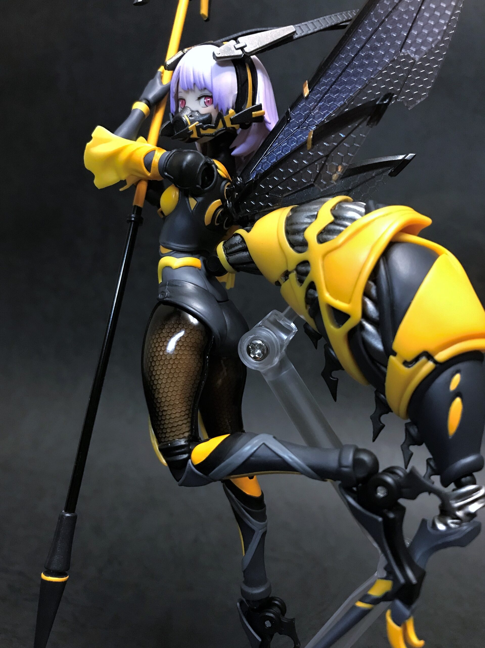 レビュー》BEE-03W WASP GIRL ブンちゃん 可動フィギュア[蝸之殼