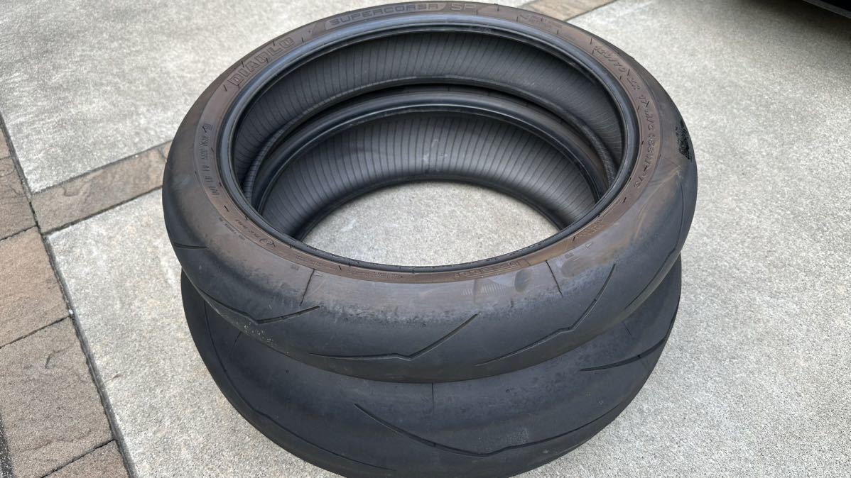 スパコルSP 120/70 200/55 セット ピレリ スーパーコルサ SP V3 120/70