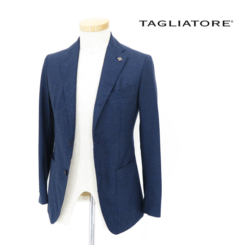 定価9.5万円 TAGLIATORE タリアトーレ ジャケット 42サイズ ネイビー