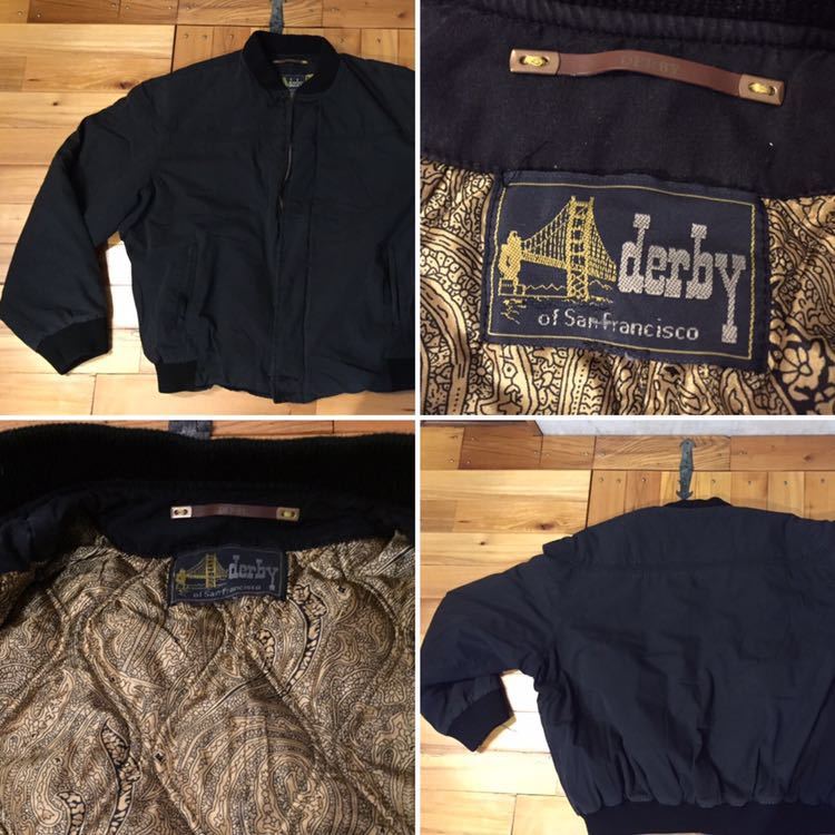 derby of sanfrancisco vintage ダービージャケット サンフランシスコ