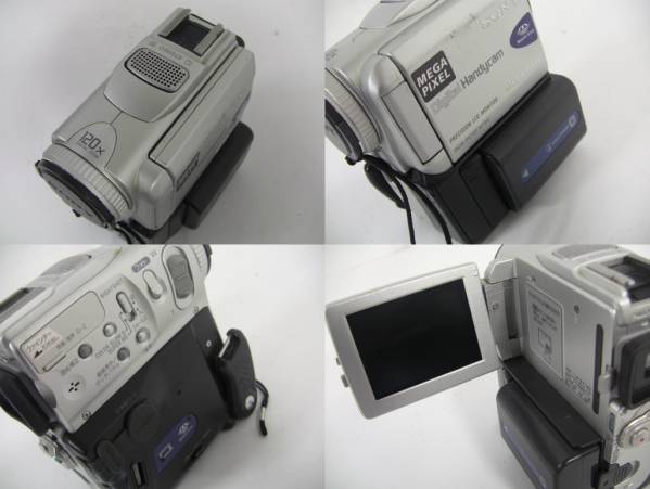 Sony 【即決/動作確認済み/PC保存可能】SONY DCR-PC101付属品7点/V078