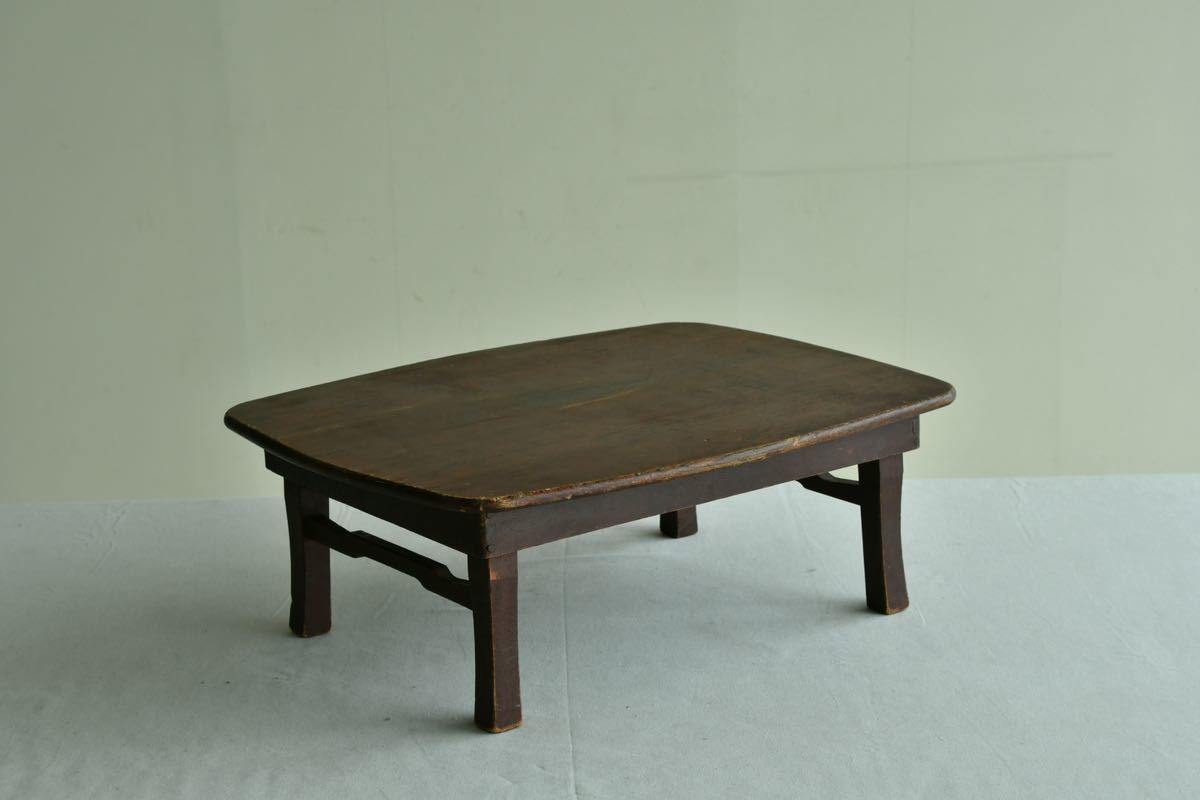 骨董品】ちゃぶ台 ミニサイズ 昭和レトロ 家具 座卓 木製 古道具