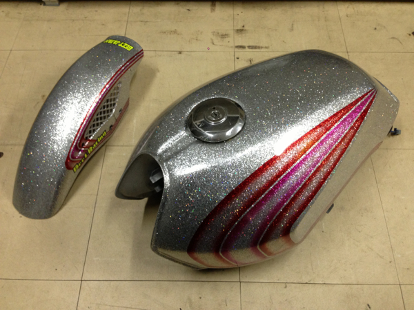 CBX400F 外装 セット 一式 ラメ フレーク ビート BEET CBX CBR(ホンダ