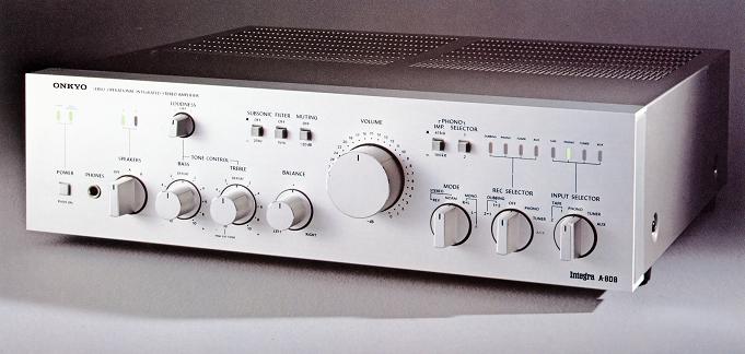 ONKYO Integra A-808の仕様 オンキヨー/オンキョー