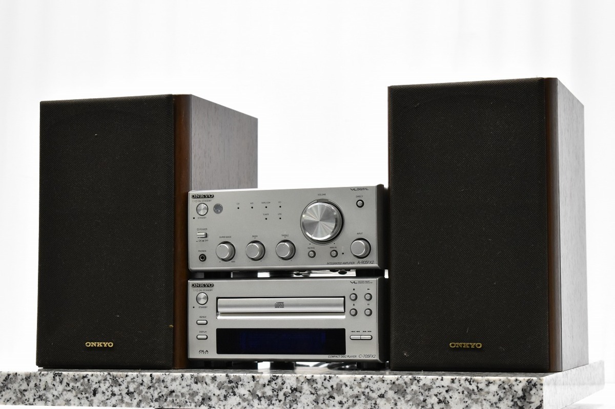 ONKYO/オンキョー CDプレーヤー C-705FX2 プリメインアンプ A-905FX2