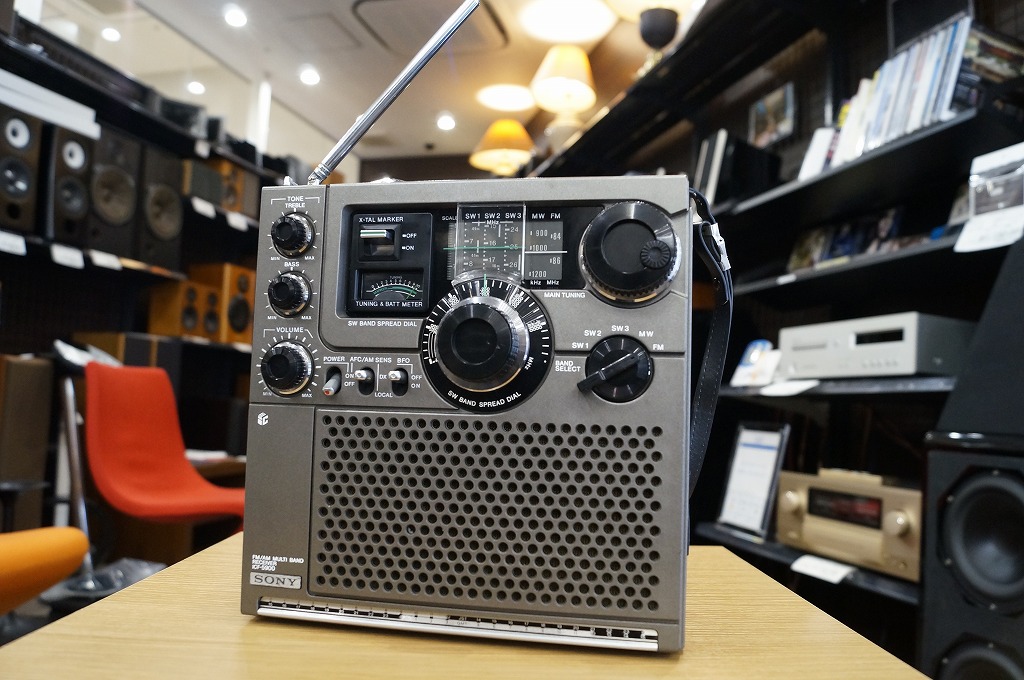 整備品】SONY BCLラジオ スカイセンサー ICF-5900【後期モデル】高価