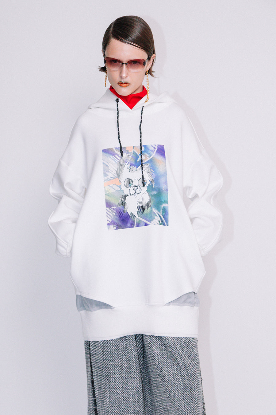WAU PRINT HOODIE — aulaaila