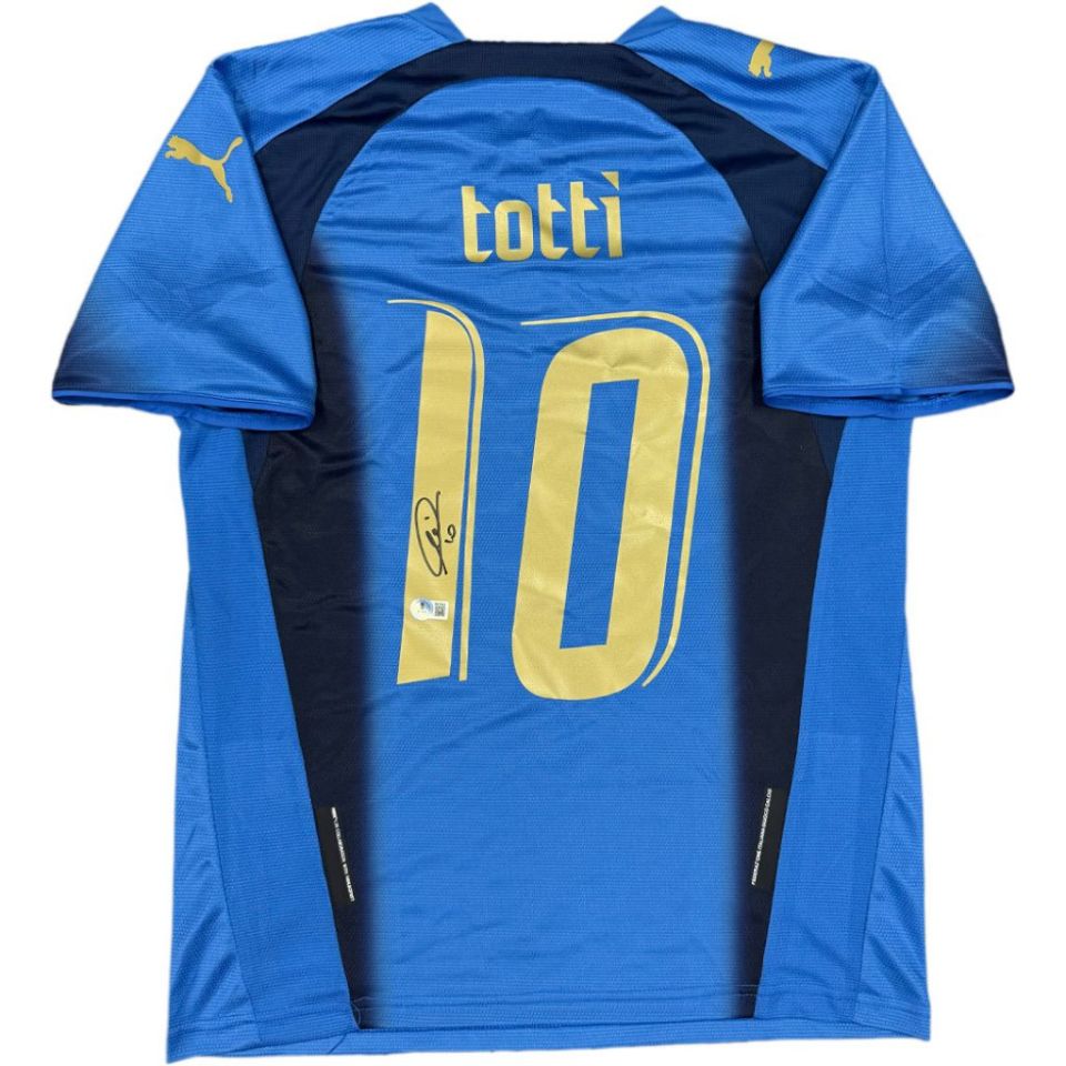 フランチェスコ・トッティ【直筆サイン入り】2006イタリア代表 ホーム