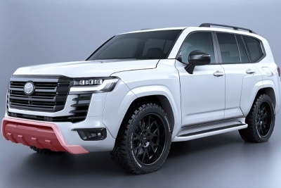 ランドクルーザー300 ZX BLACK LABEL フロントアンダーカバー FRP 素地