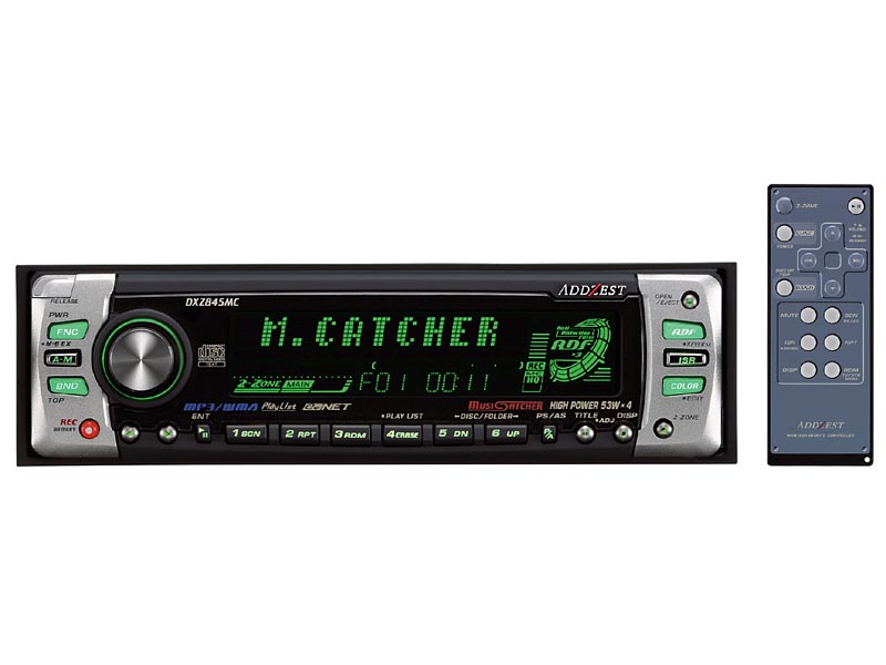 クラリオン、MP3/WMA対応モデルなどADDZEST 2004年モデル