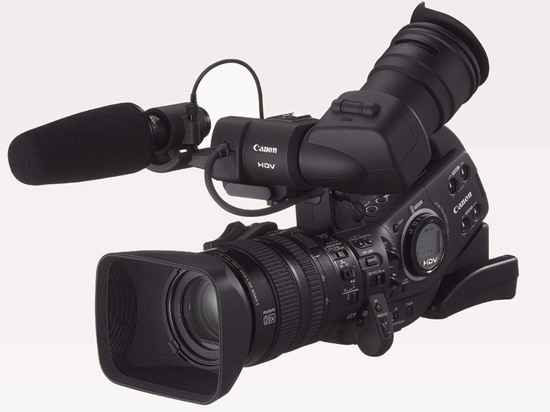 キヤノン、1/3型167万画素3CCDのHDVカメラ「XL H1」