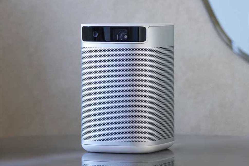 harman/kardonスピーカー搭載モバイルプロジェクタ「MoGo」 - AV Watch