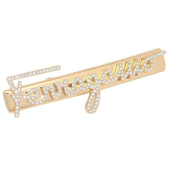 フェラガモ バレッタ ヘアアクセサリー ヘアクリップ ゴールド