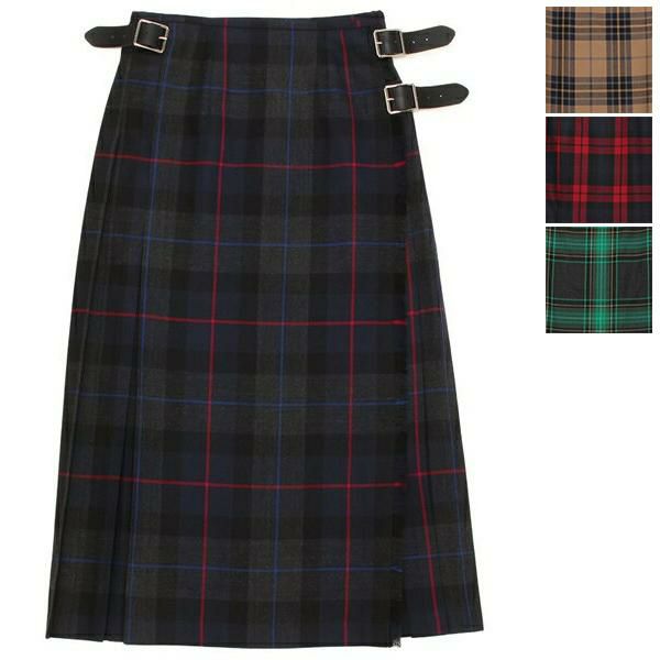 オニールオブダブリン スカート ファッションロングキルト 81cm マルチ