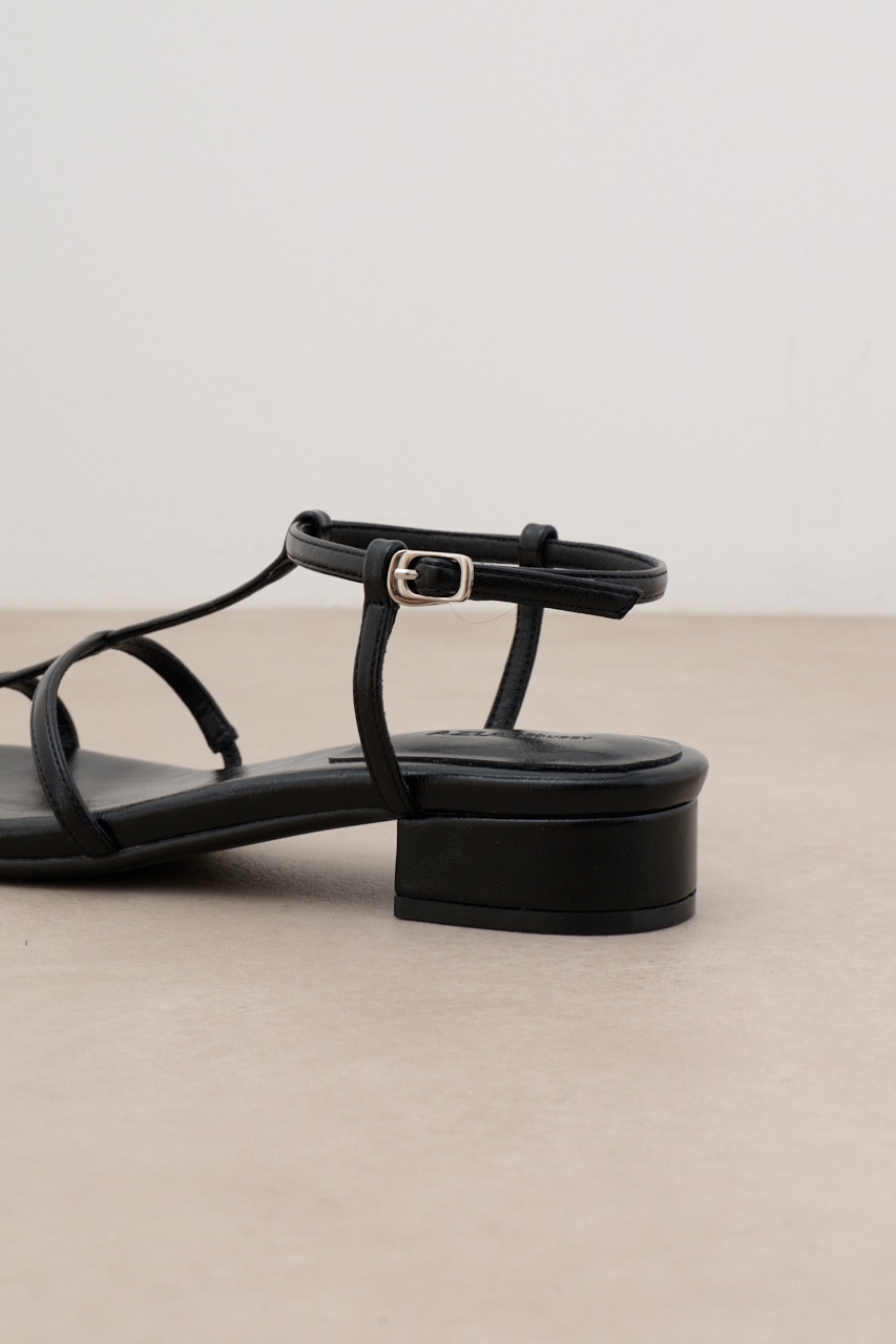 Tストラップローヒールサンダル｜WOMEN｜250HSB55-180D｜AZUL BY