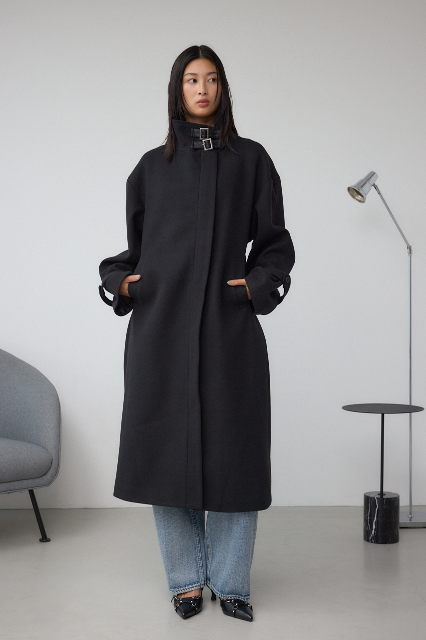 B-HEAT スタンドカラージップロングコート｜WOMEN｜250IAC30-1051
