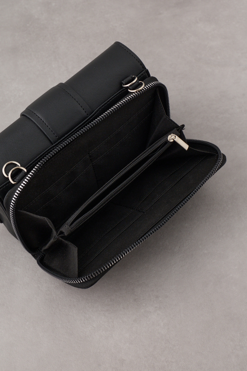 ターンロックフラップウォレットバッグ｜WOMEN｜250ISB55-143J｜AZUL