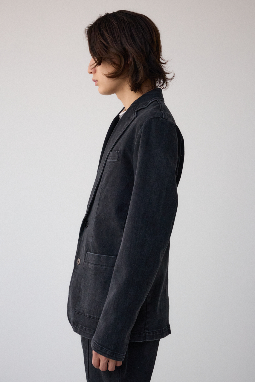 ストレッチデニムテーラードジャケット｜MEN｜251ISB30-220C｜AZUL BY