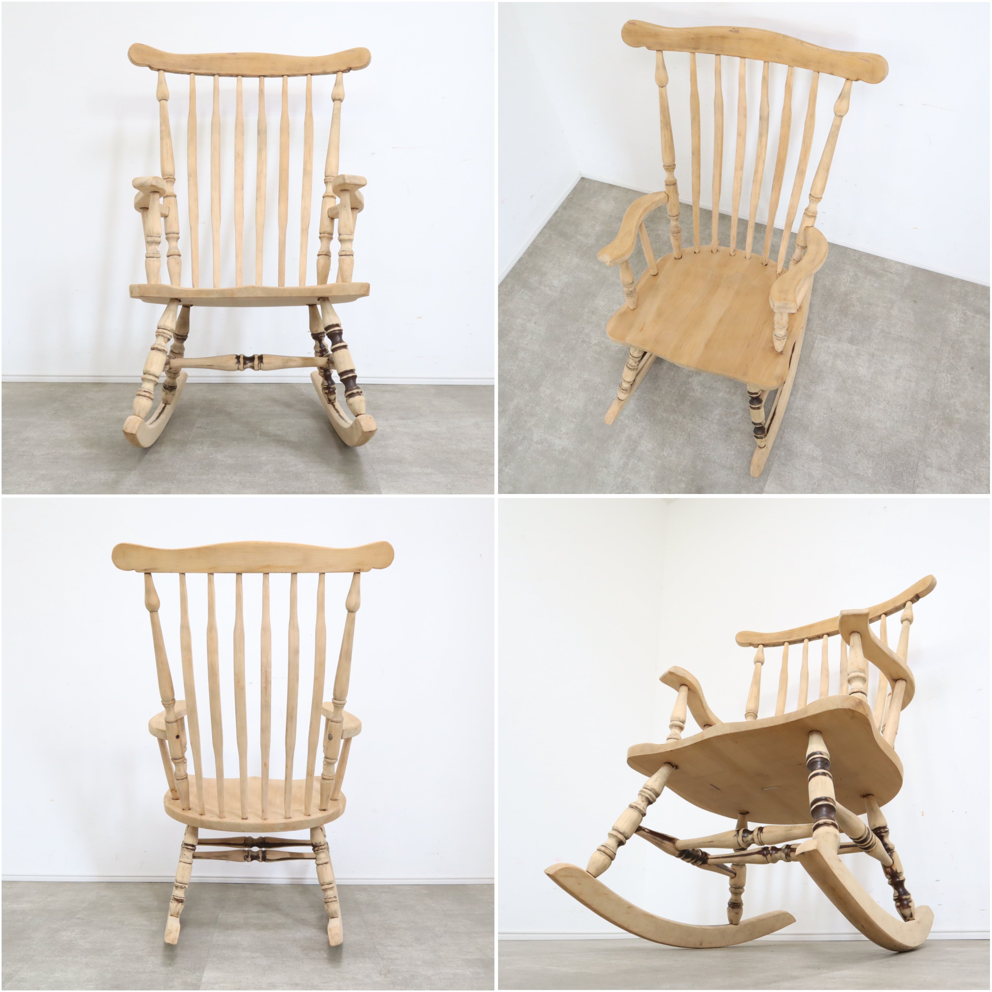 剥離家具（ストリップド）ロッキングチェア – バナルオンライン