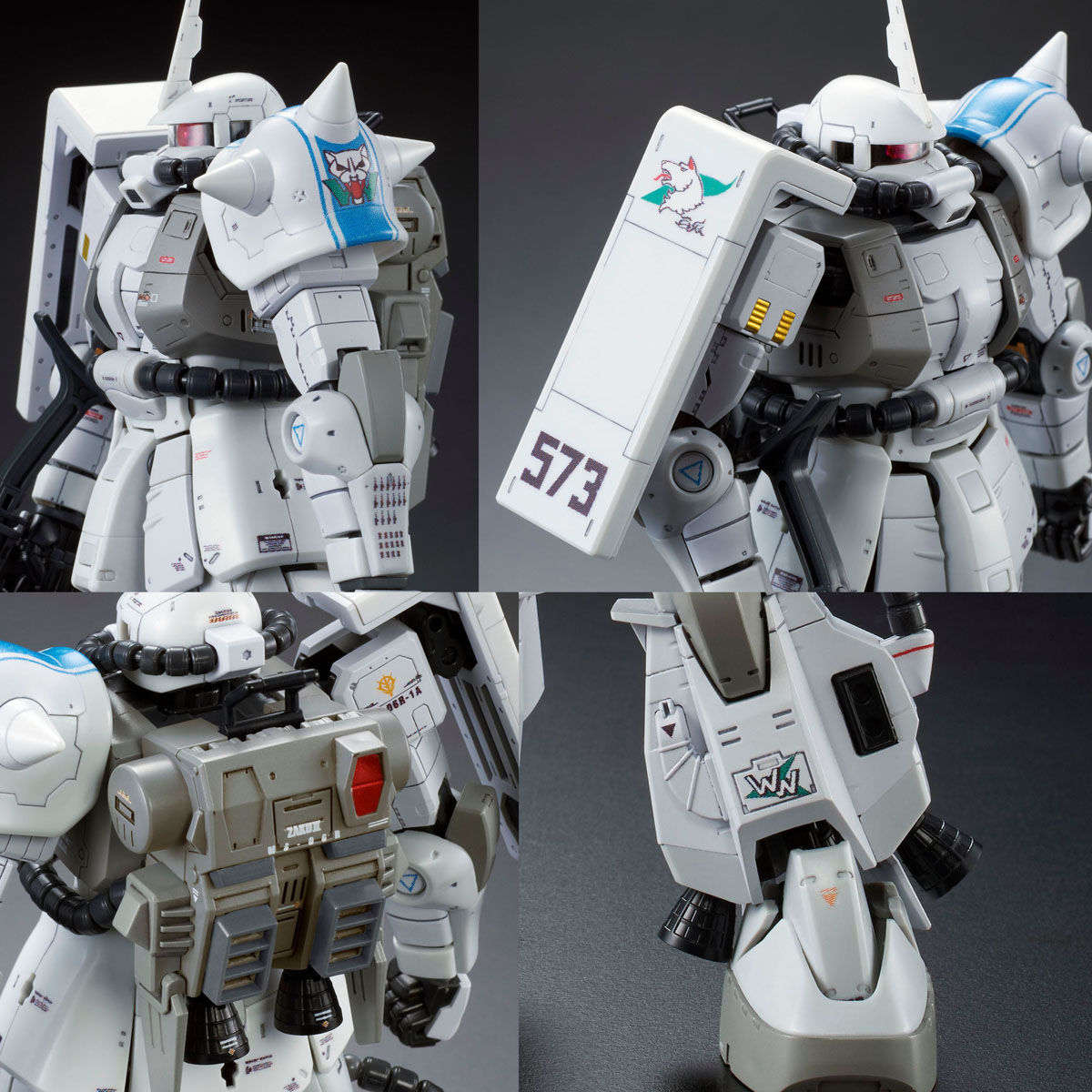 RG 1/144 MS-06R-1A シン・マツナガ専用ザクII 【再販】【3次