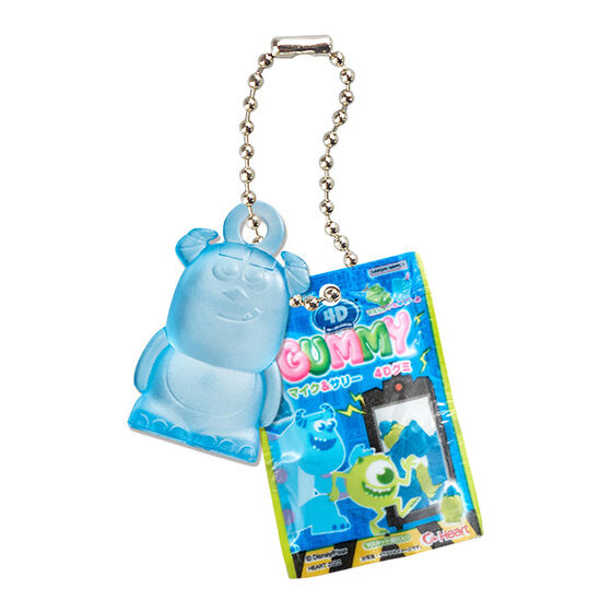 ディズニー＆ピクサーキャラクター” 4D GUMMY ミニチュアチャーム