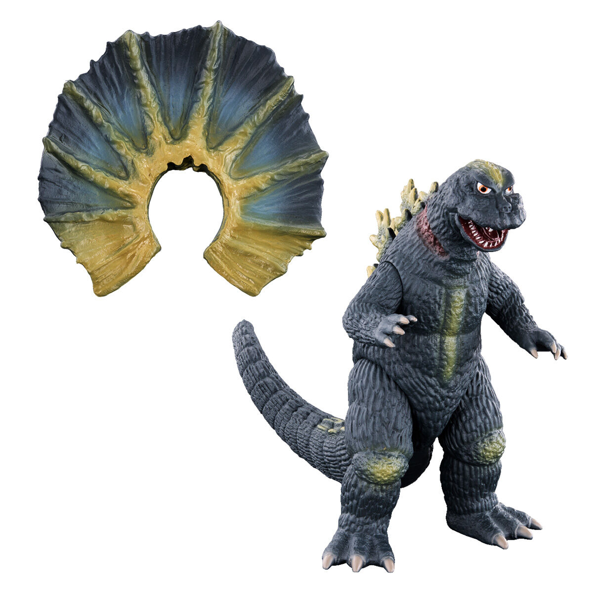 ウルトラマン怪獣ソフビ キングザウルス製エリ巻き怪獣ジラース 足形足