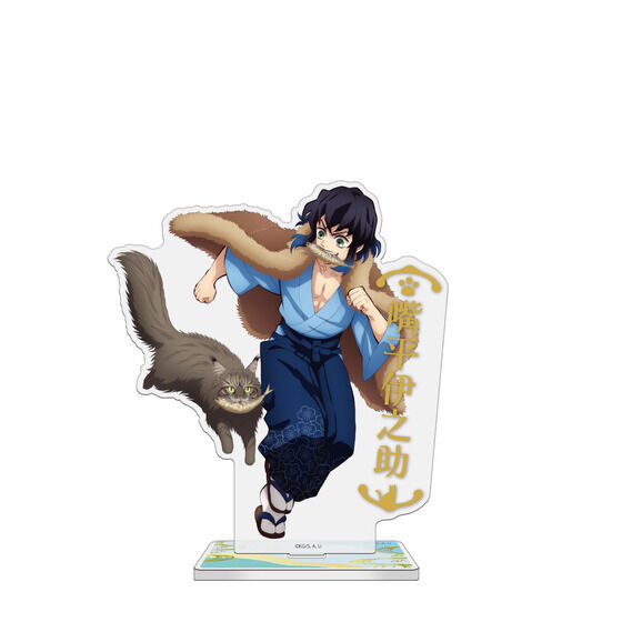 鬼滅の刃 ナンジャタウン アクリルコースター 猫型 おまんじゅう7 冨岡