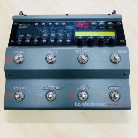 レビュー】TC ELECTRONIC NOVA SYSTEMだけで歪み系も空間系も音作りは