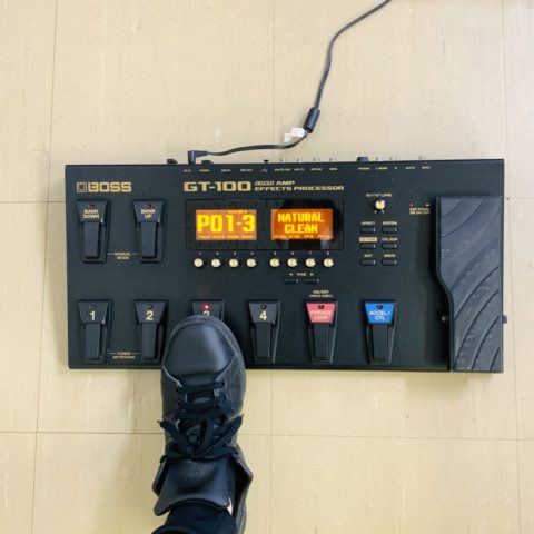 レビュー】まだまだ現役で使えるマルチエフェクター BOSS GT-100