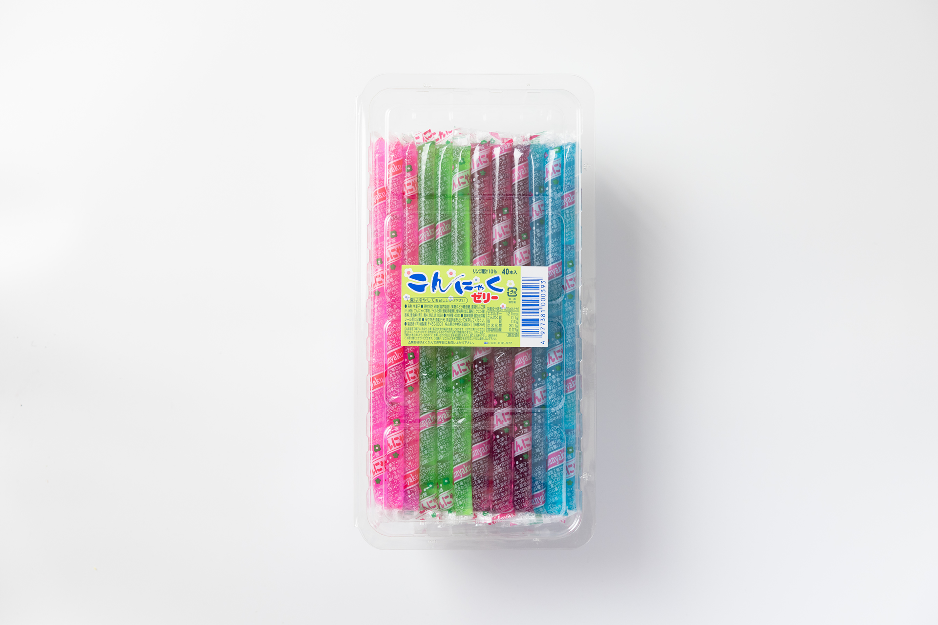 ロングこんにゃくゼリー | 坂製菓