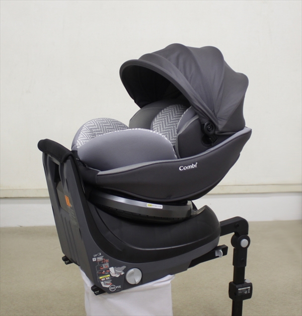 クルムーヴ スマート ISOFIX エッグショック JN-570 ダークグレー