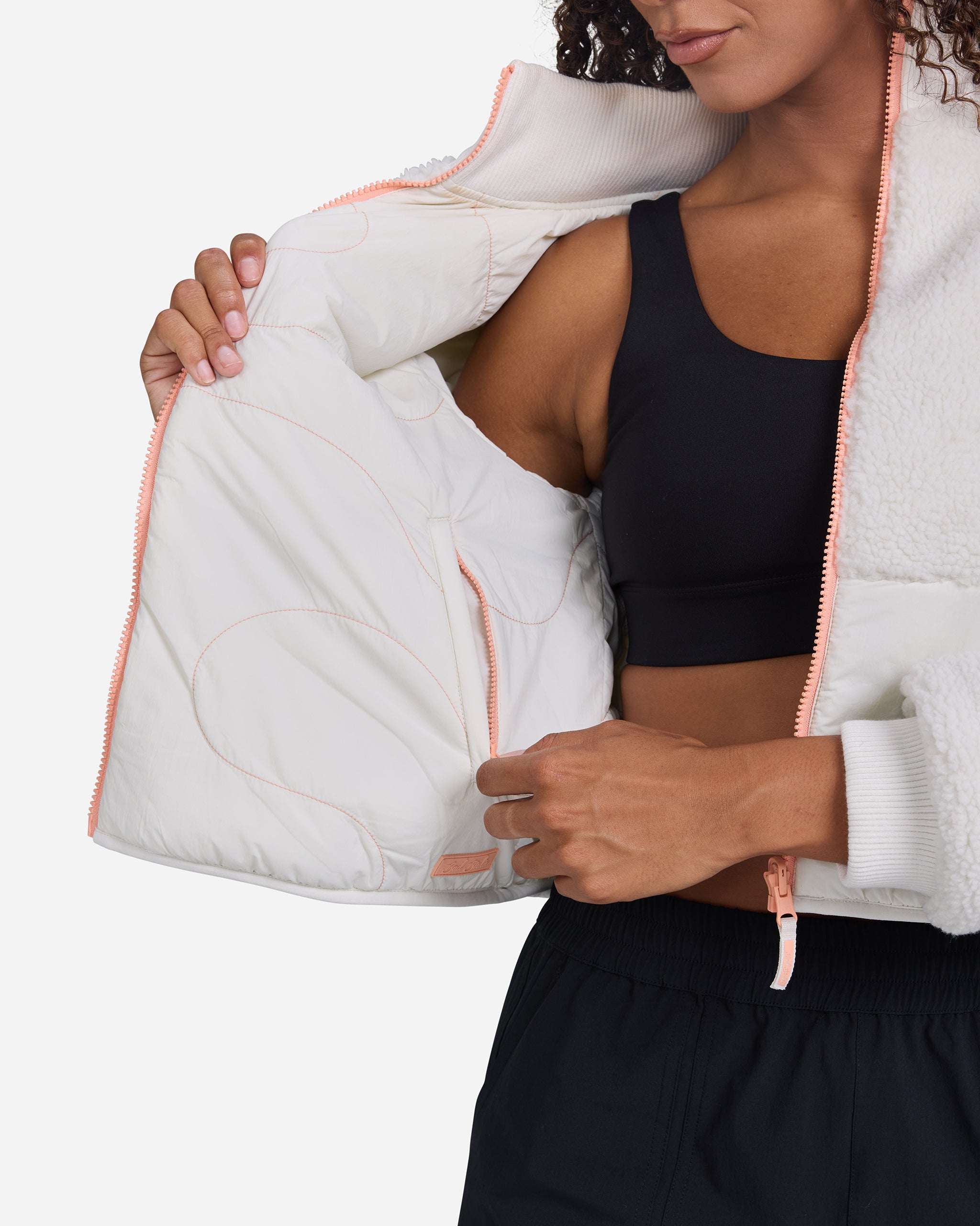 The Cozy Women's Jacket - White Onyx - Bad Birdie