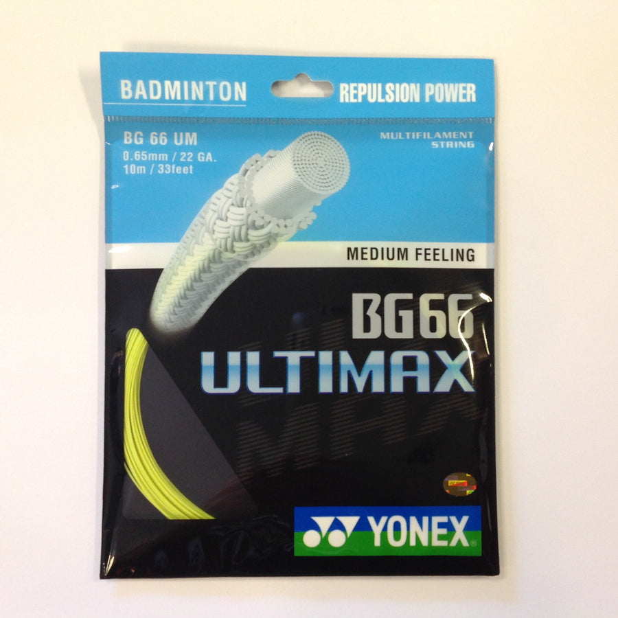 Yonex BG66UM Badminton String Set – BadmintonDirect.com