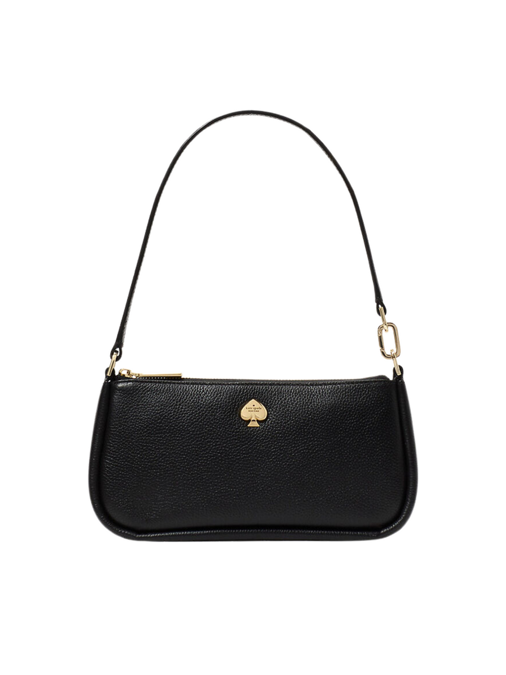 Kate Spade Kayla Pebbled Leather Convertible Wristlet Black – Balilene