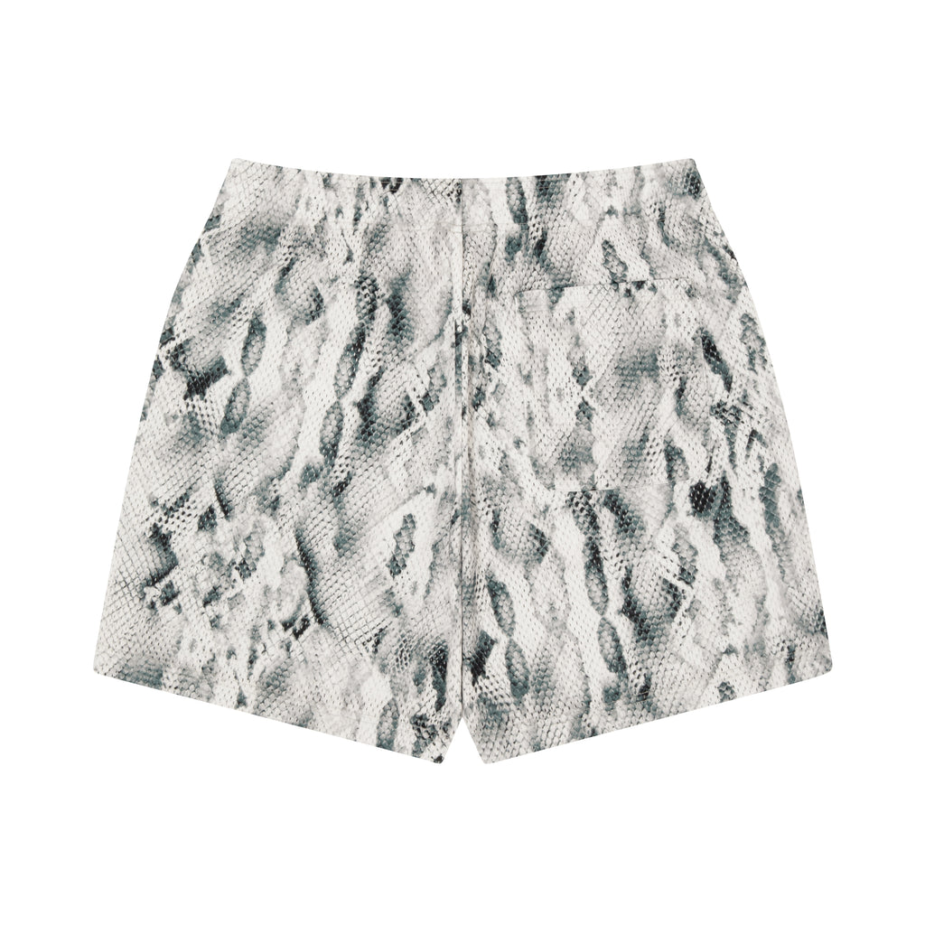 Snake Mesh Zip Shorts (off white) – ballaholicオンラインショップ